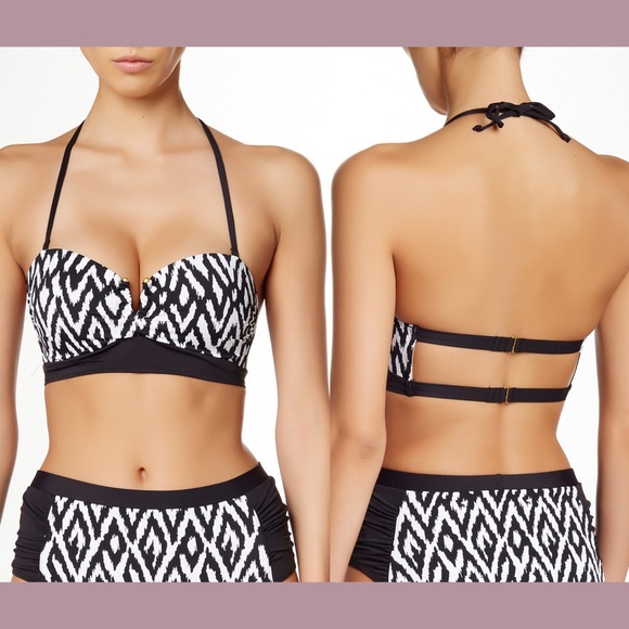 NWT Tart Arhrodie Bandeau‎ Top Diamond Ikat Large - Picture 1 of 4
